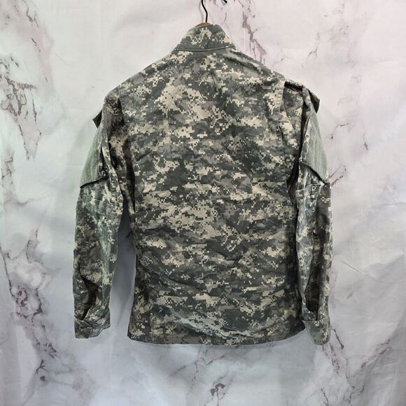 Desert Camo Jacket XS Short Digital Top Shirt Air Force Army Military Fatigue - Picture 5 of 12
